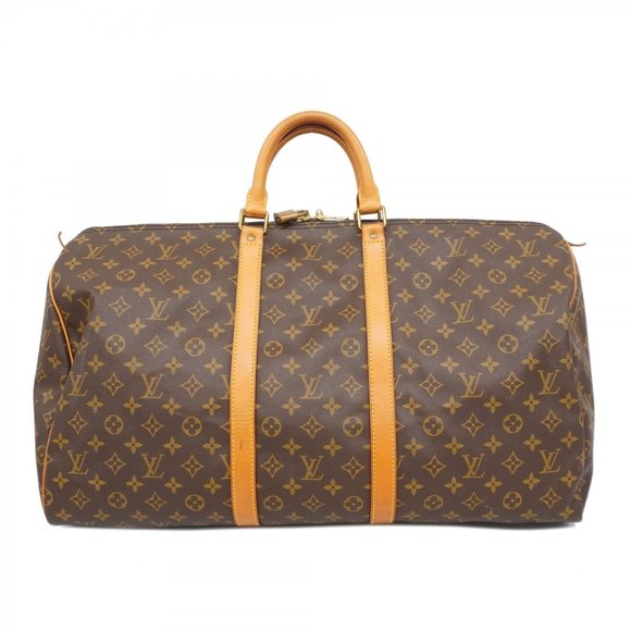 LOUIS VUITTON Brown Monogram Boston Bag - Picture 1 of 14